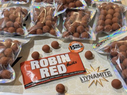 НАСАДОЧНІ БОЙЛИ Дінаміт Бейтс (Dynamite Baits) 15 мм РОБІН РЄД (30штук)
