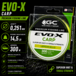 Жилка GC Golden Catch EVO-X Carp Limoncello 300 м 0,251 мм 6,6 кг